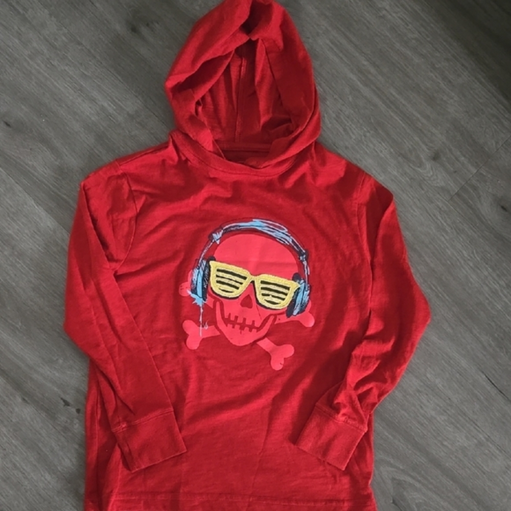 3/$15 🌟 Circo Red Graphic Skull Hoodie